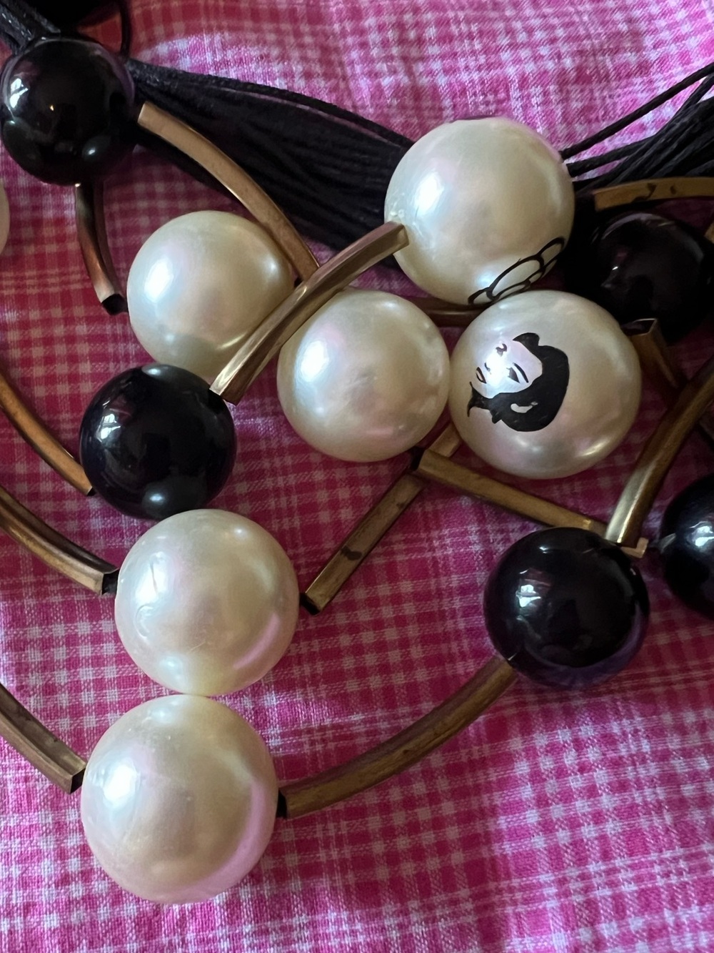 Multilayered COCO Necklace - Picture 11 of 12